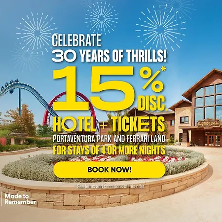 Hotel Portaventura Colorado Creek: Theme Park Access Included 4*